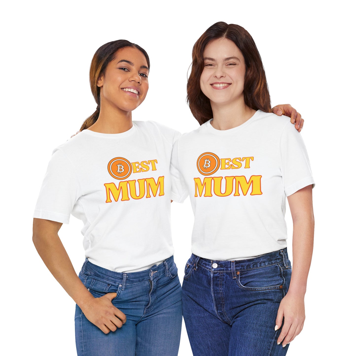 BEST MUM BITCOIN T-SHIRT