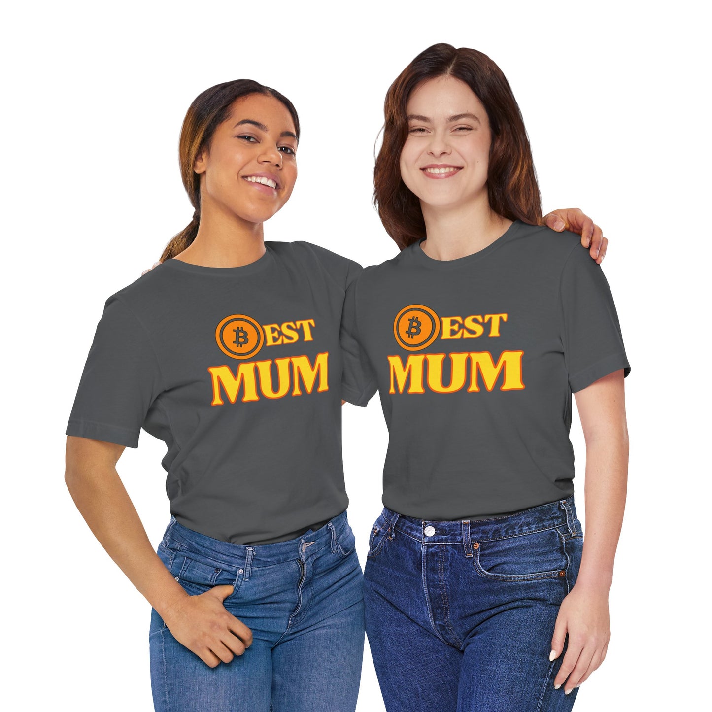 BEST MUM BITCOIN T-SHIRT