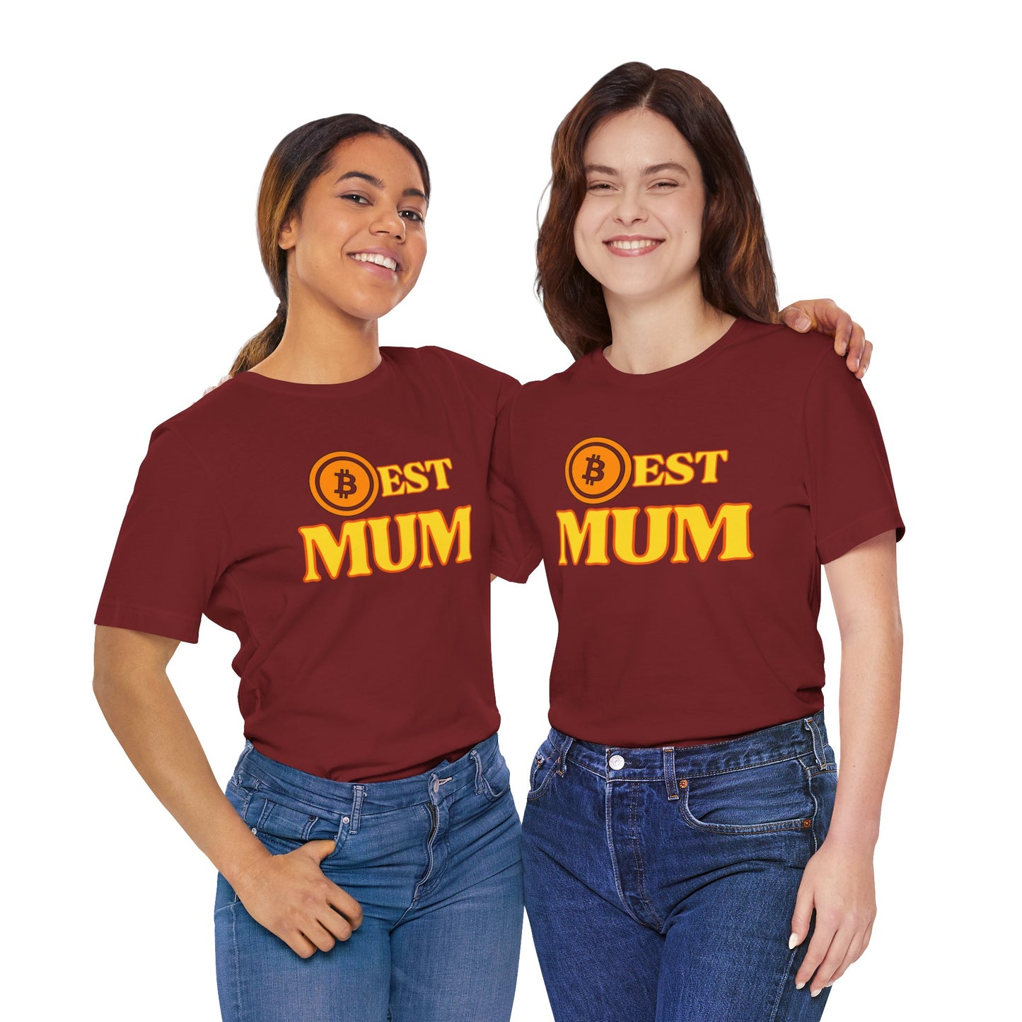 BEST MUM BITCOIN T-SHIRT