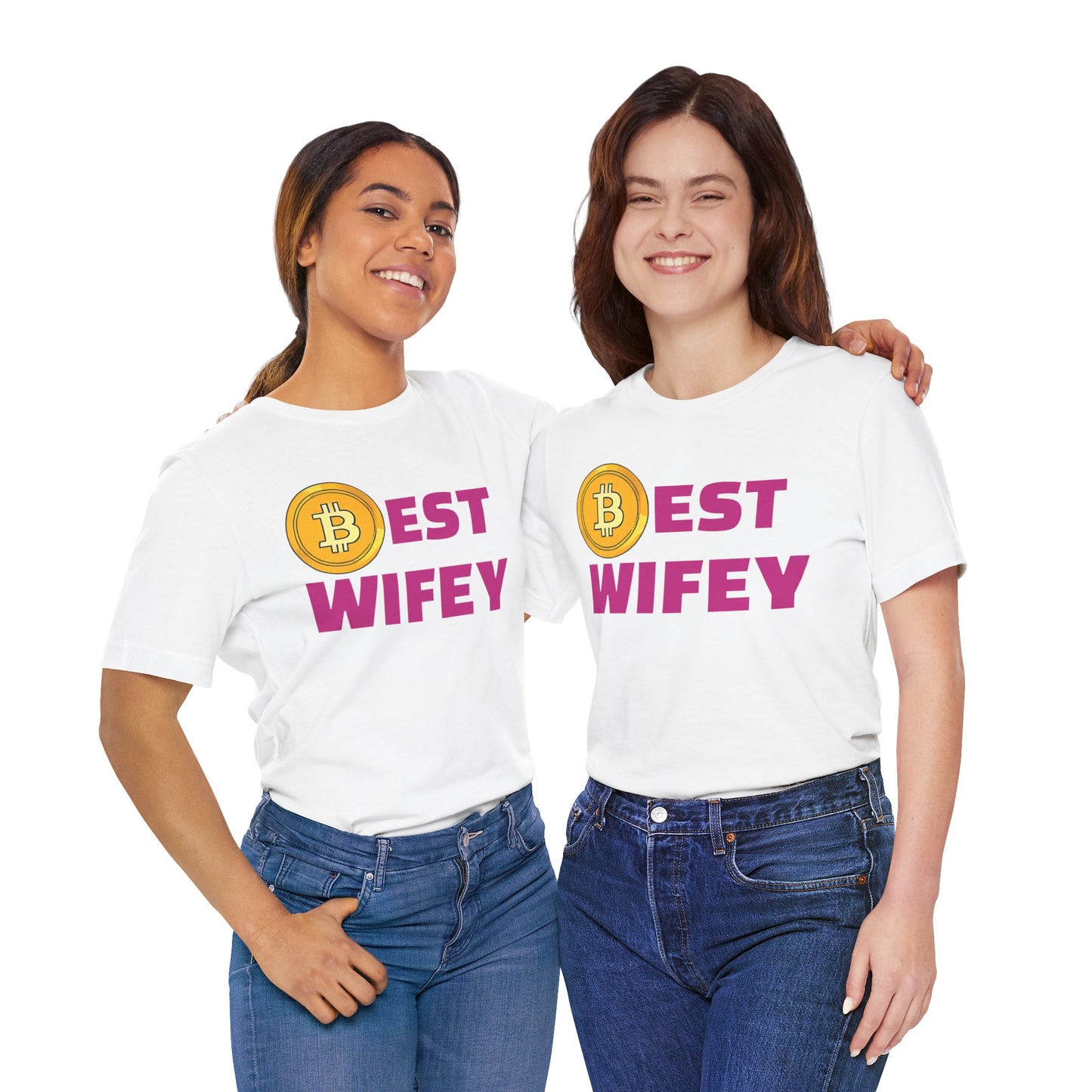 BEST BITCOIN WIFEY T-SHIRT