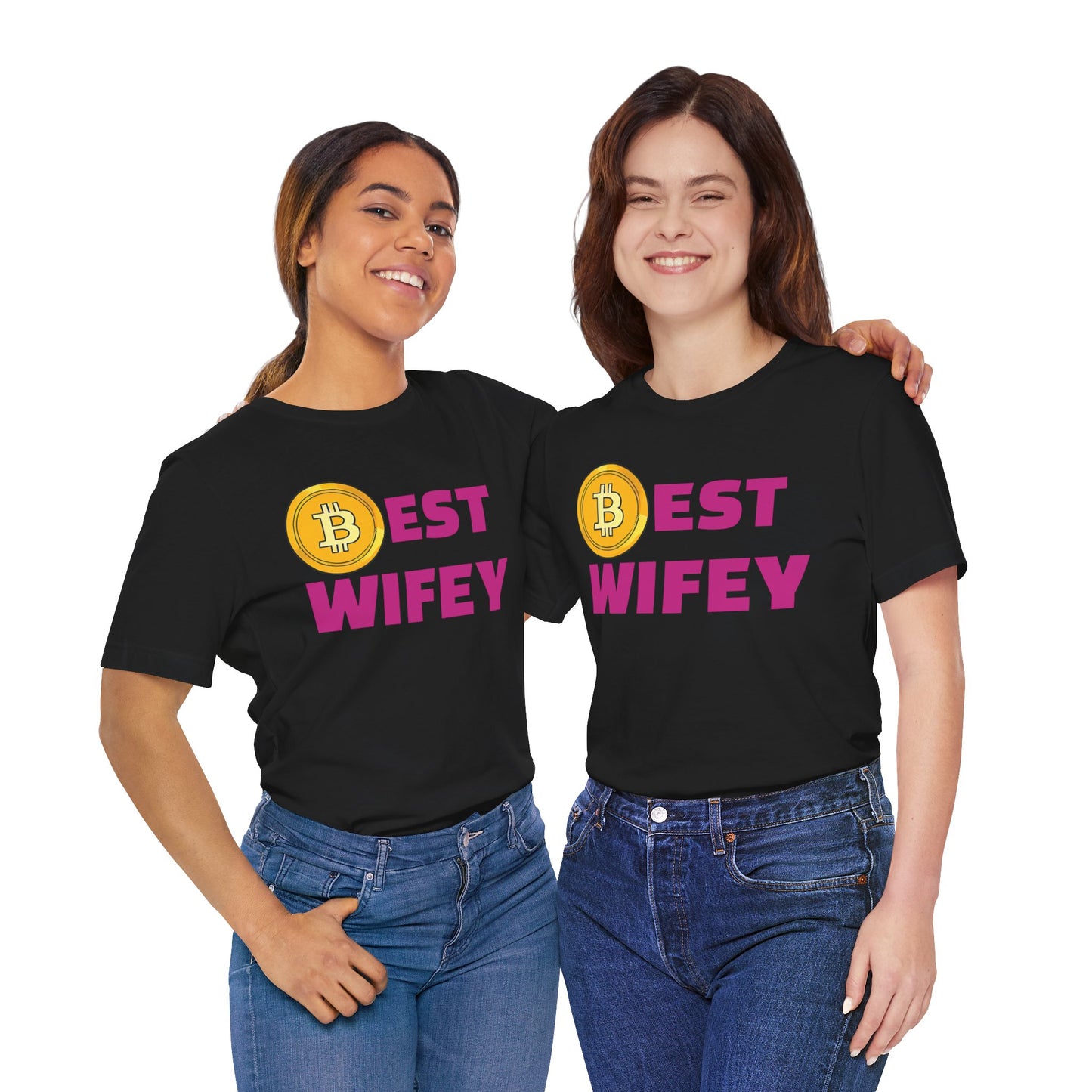 BEST BITCOIN WIFEY T-SHIRT