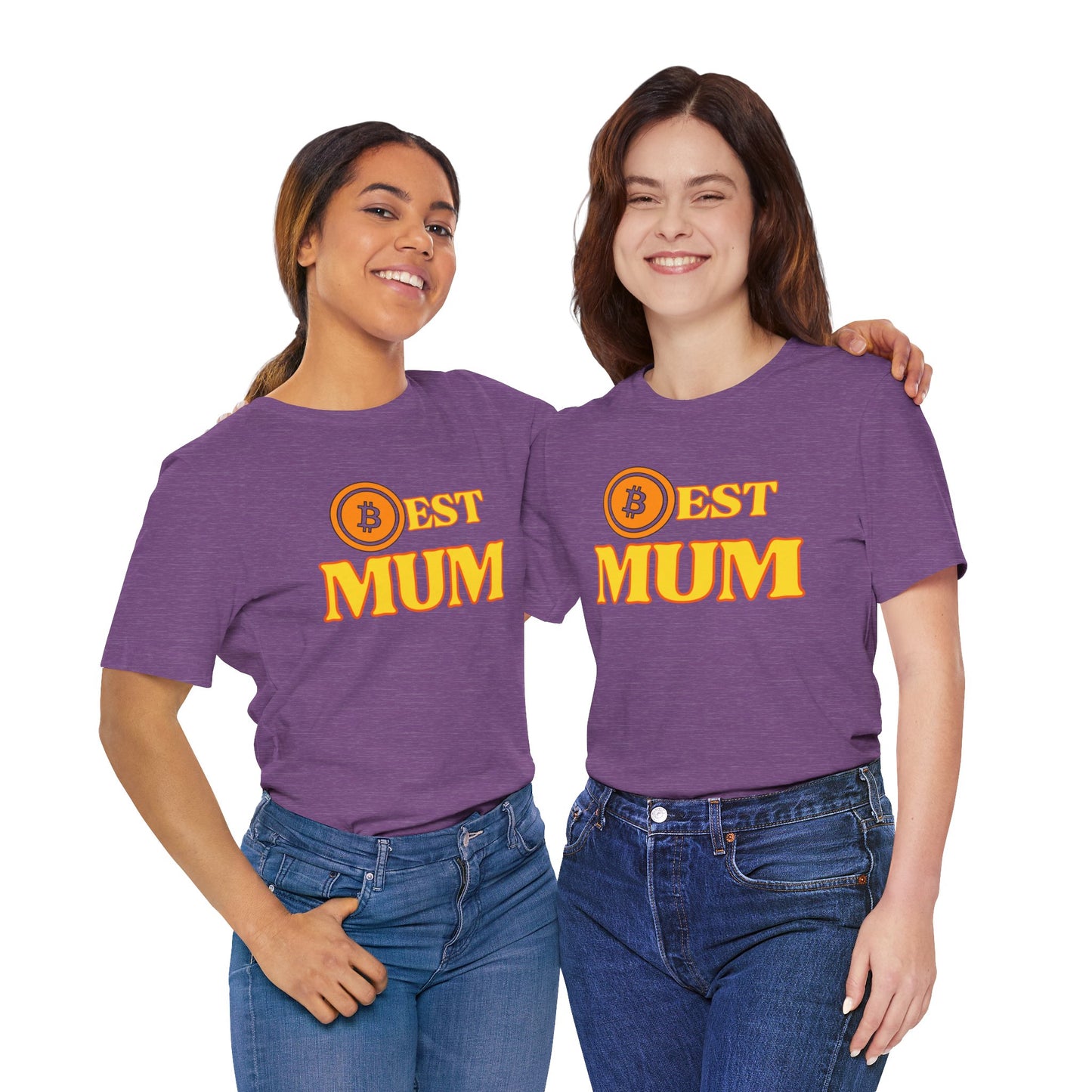 BEST MUM BITCOIN T-SHIRT