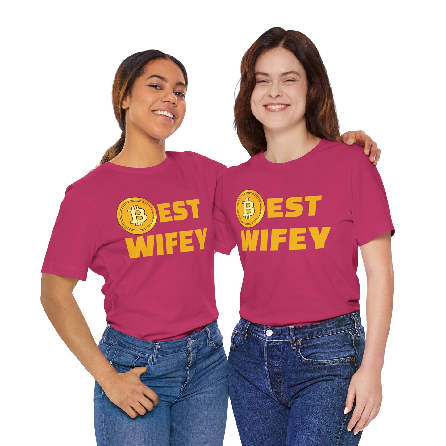 BEST BITCOIN WIFEY T-SHIRT