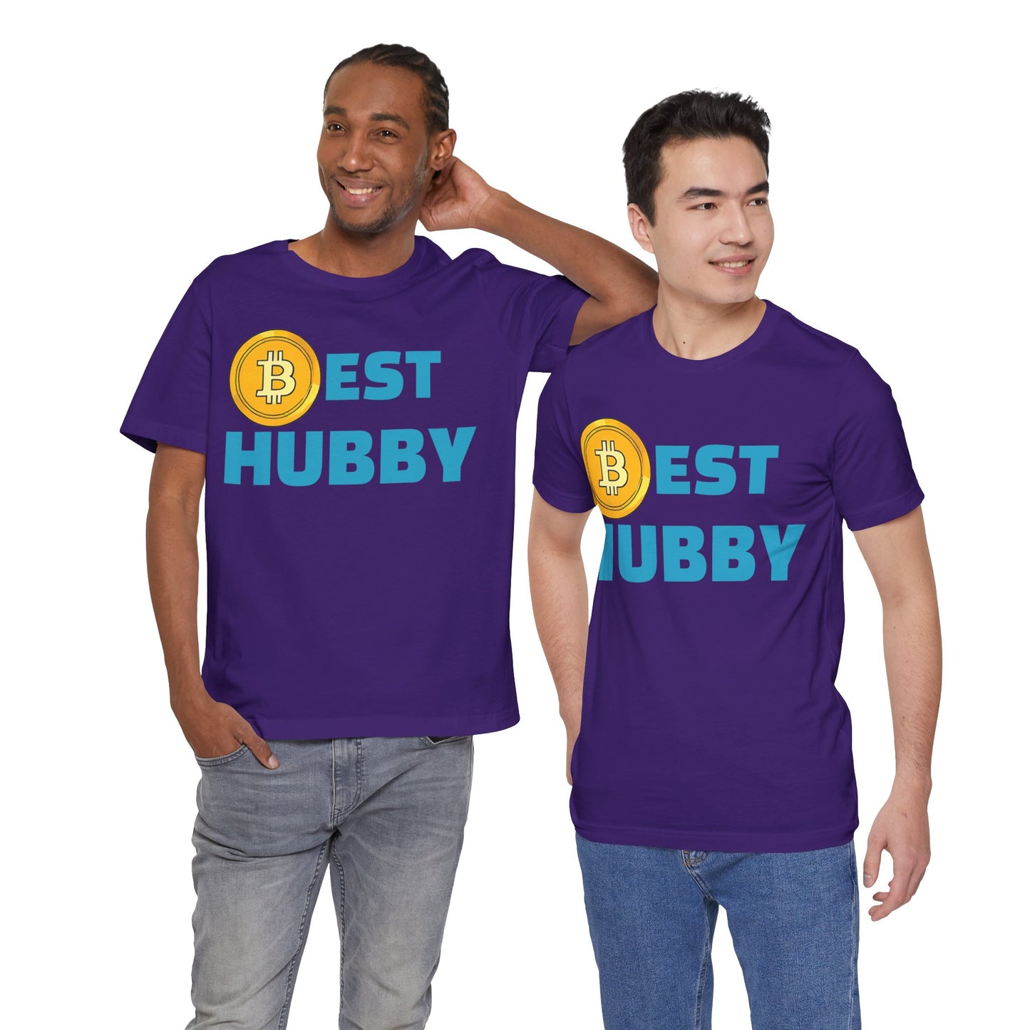 BEST BITCOIN HUBBY T-SHIRT