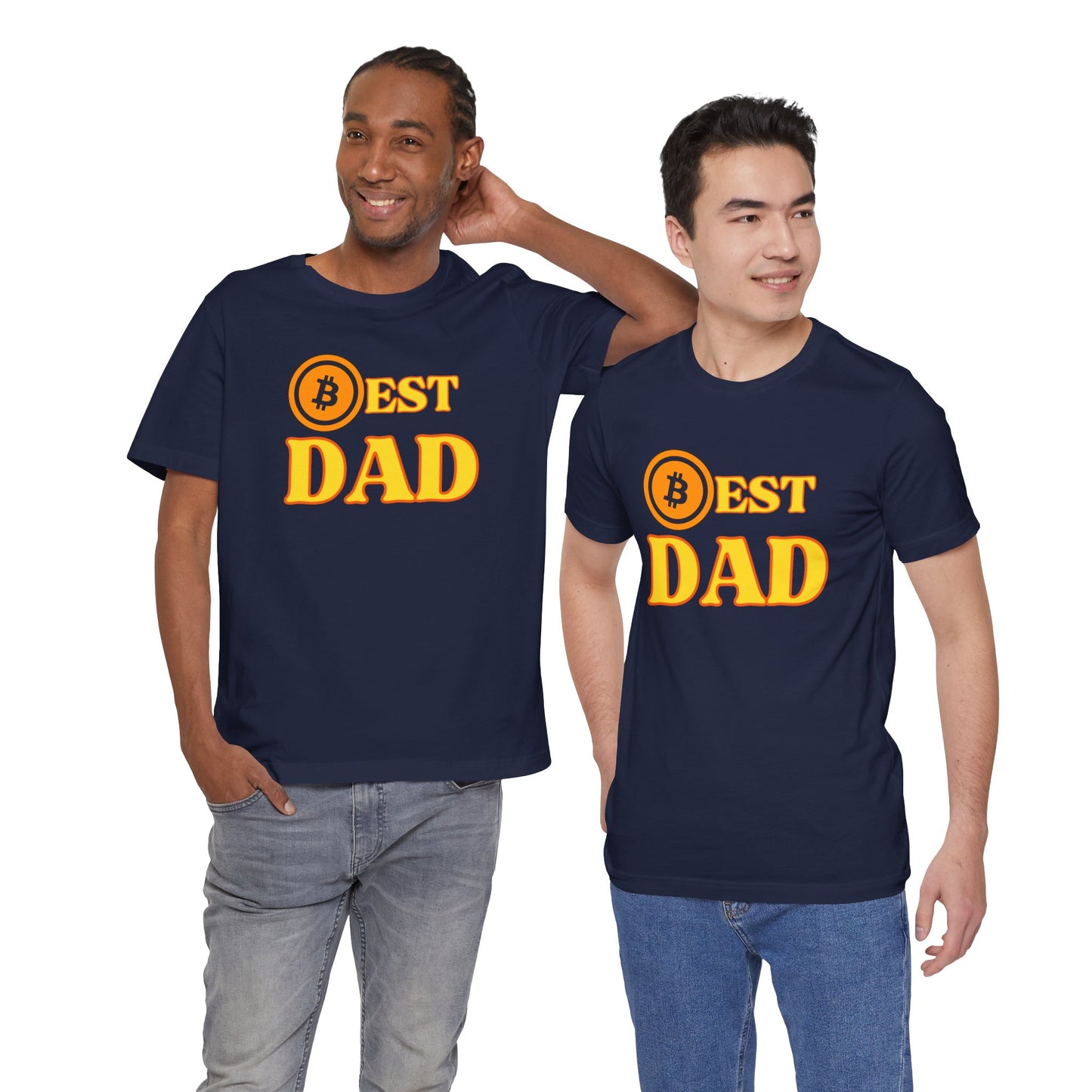 BRILLIANT DAD BITCOIN T-SHIRT