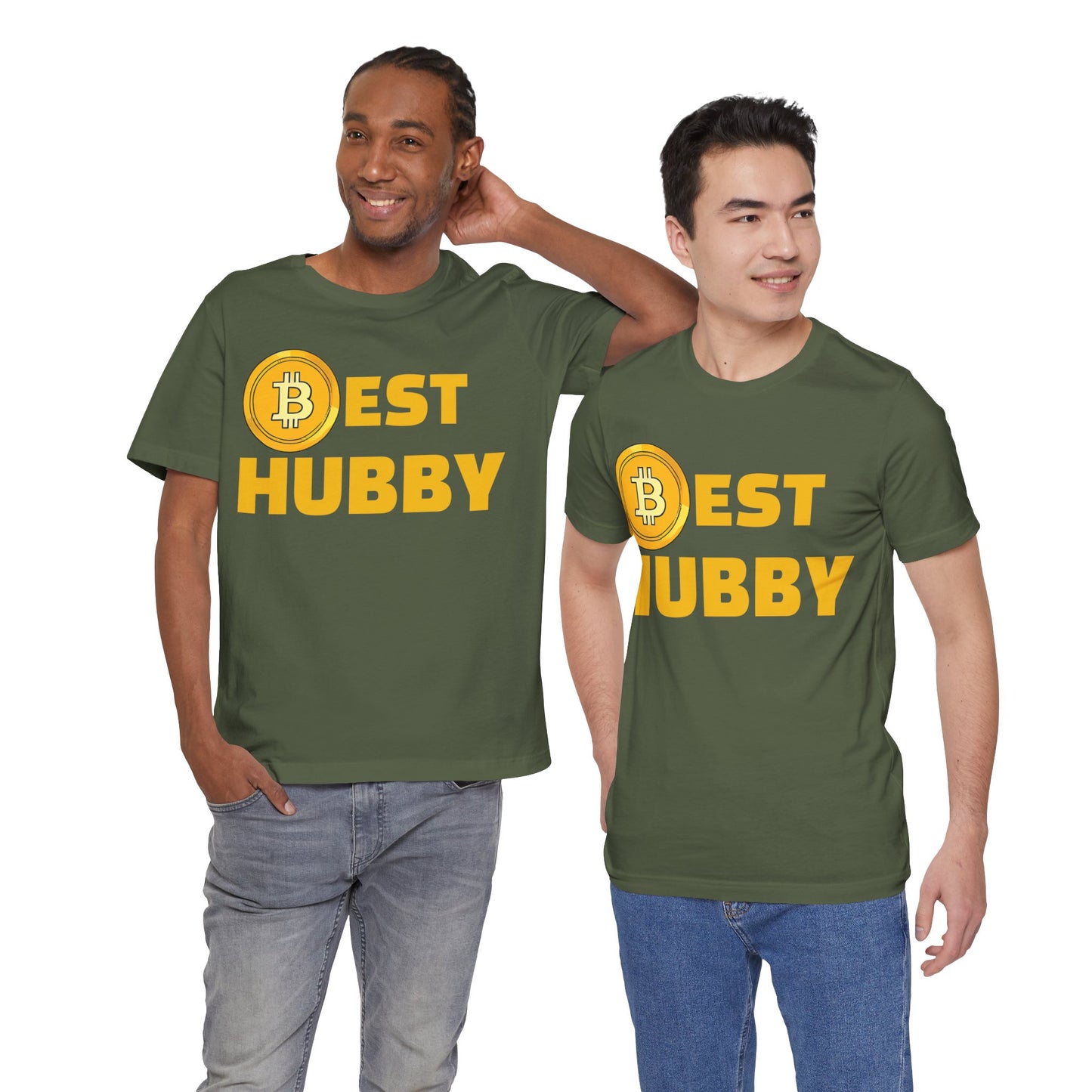 BEST BITCOIN HUBBY T-SHIRT