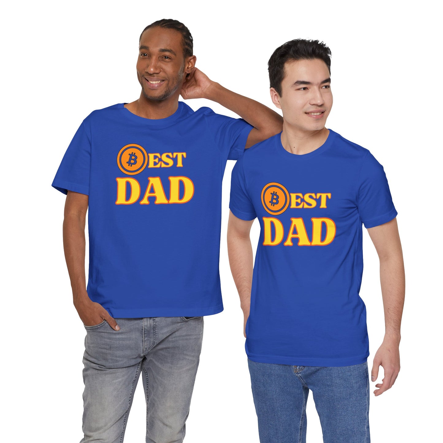 BEST DAD BITCOIN T-SHIRT