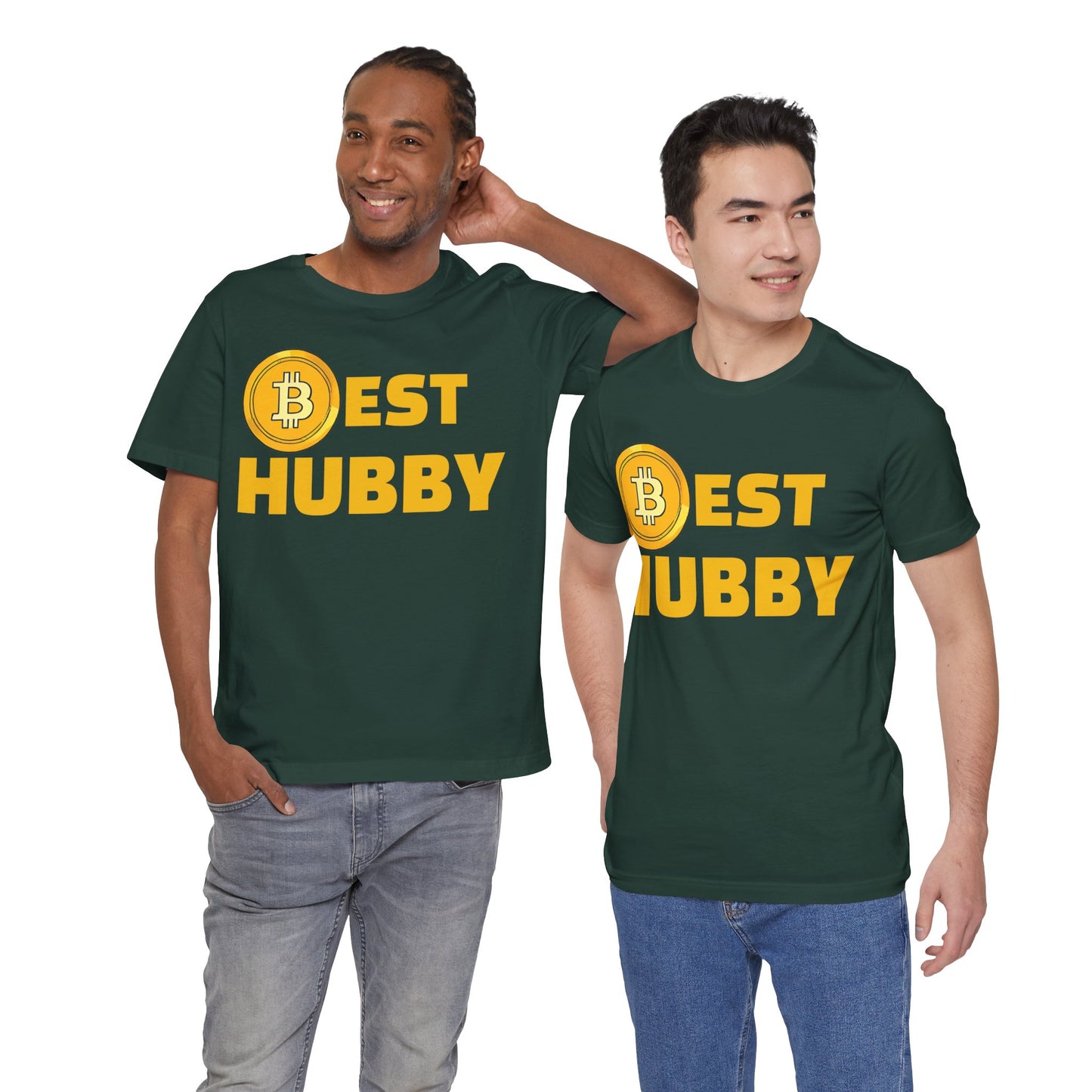 BEST BITCOIN HUBBY T-SHIRT