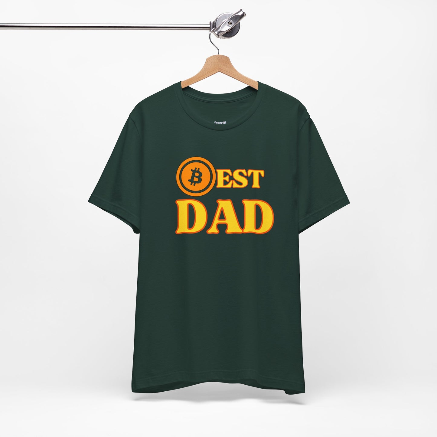 BEST DAD BITCOIN T-SHIRT