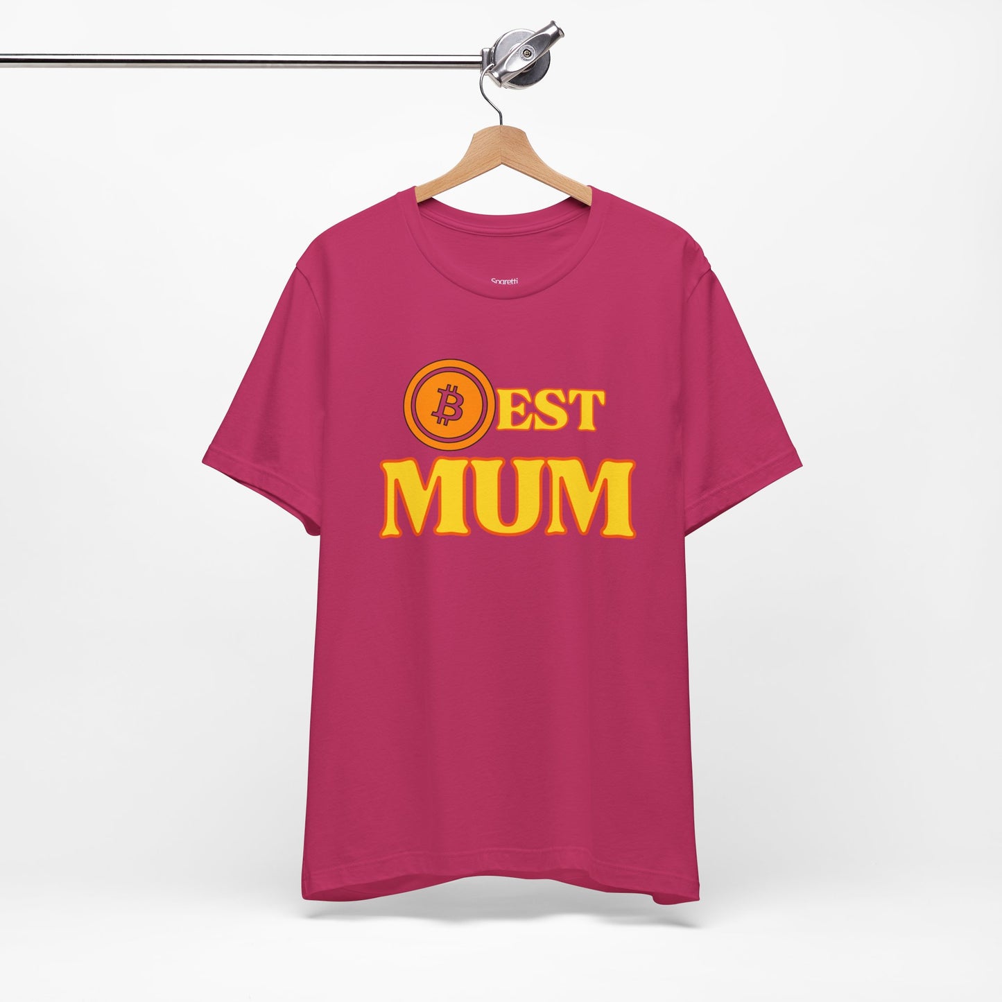 BEST MUM BITCOIN T-SHIRT