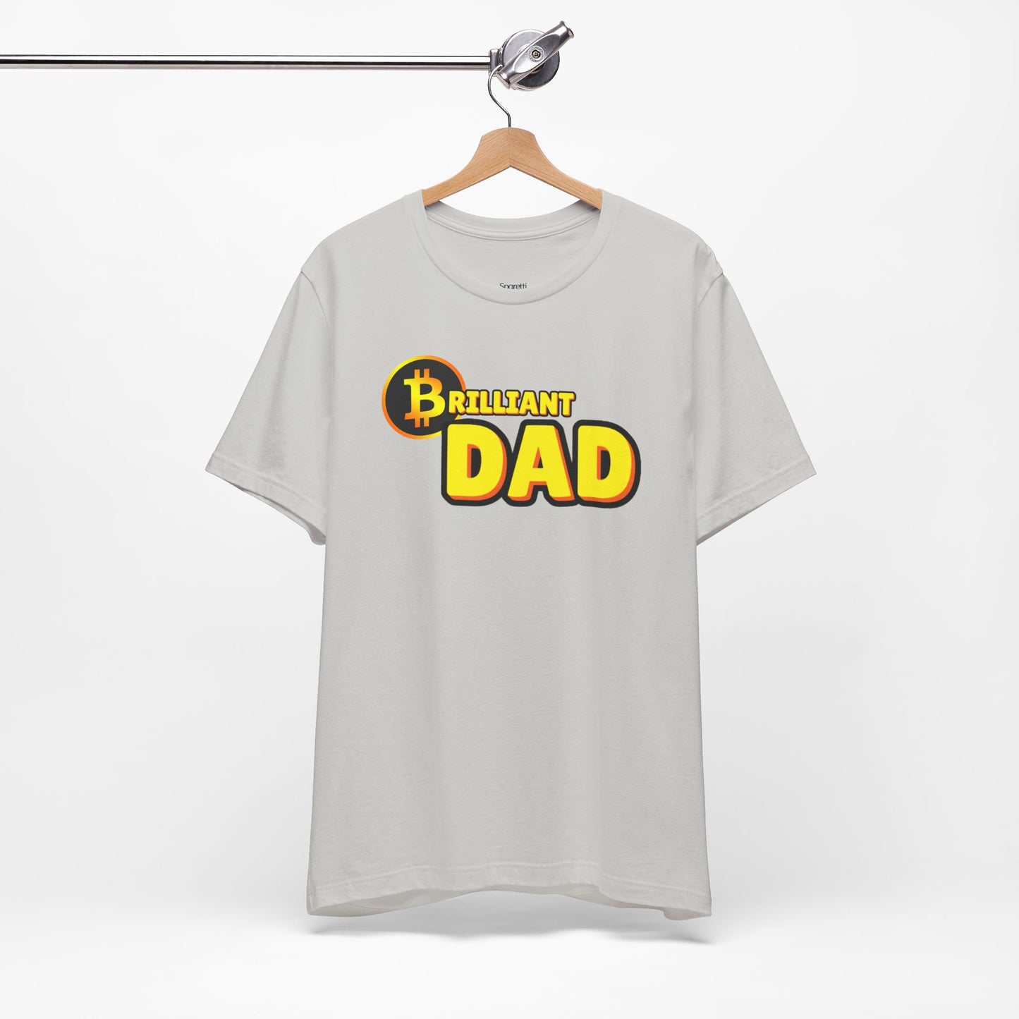 BRILLIANT DAD BITCOIN T-SHIRT