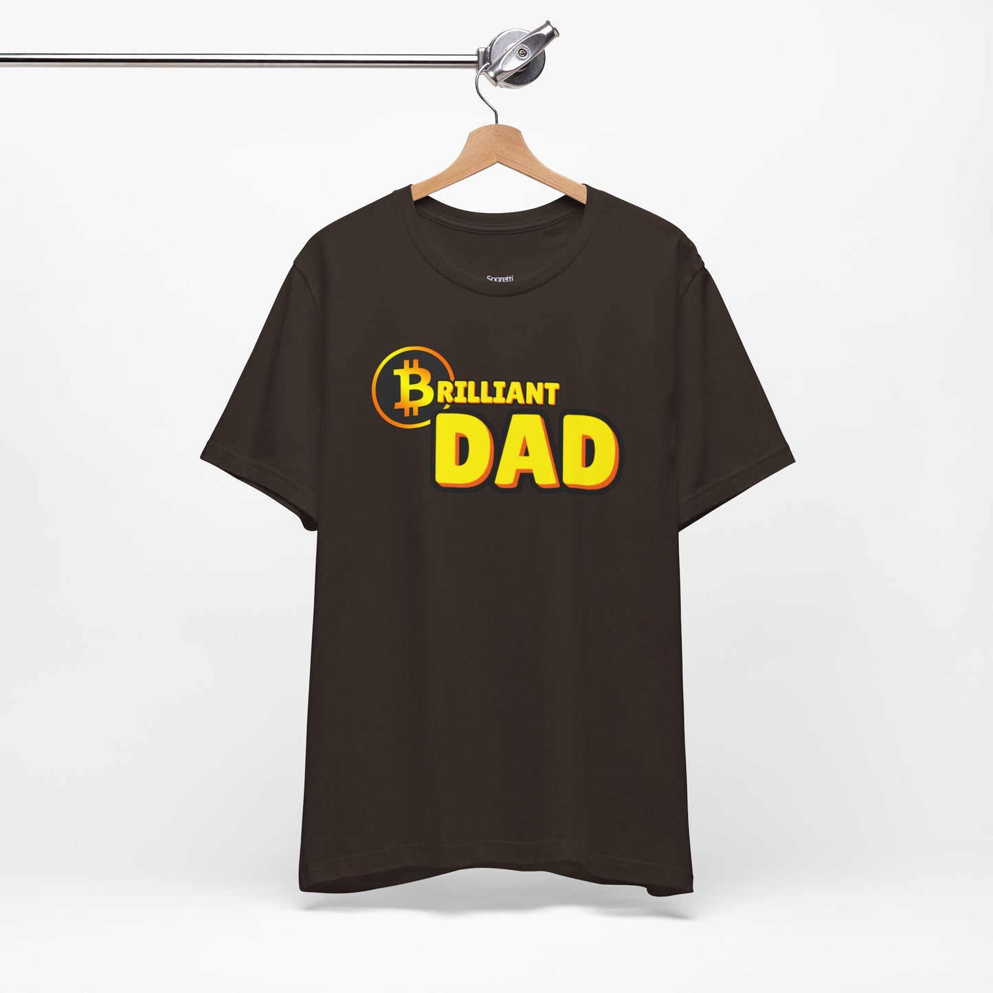 BRILLIANT DAD BITCOIN T-SHIRT