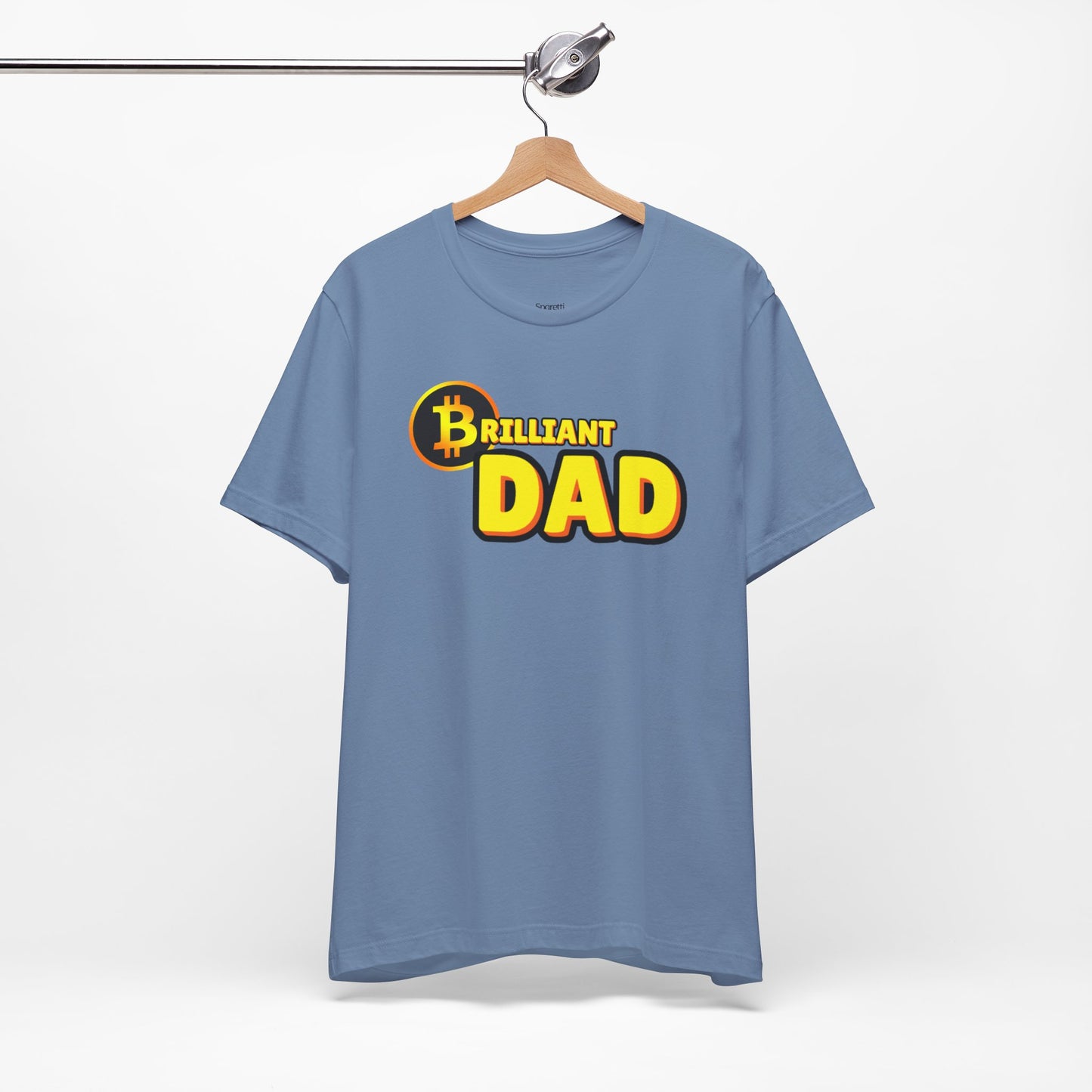 BRILLIANT DAD BITCOIN T-SHIRT