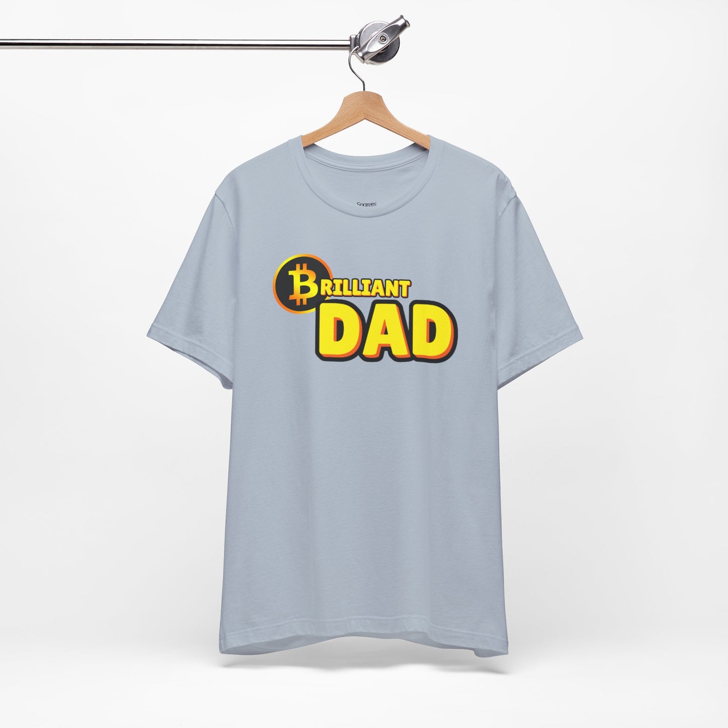 BRILLIANT DAD BITCOIN T-SHIRT