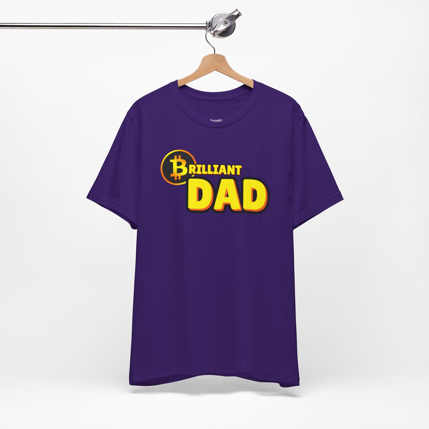 BRILLIANT DAD BITCOIN T-SHIRT