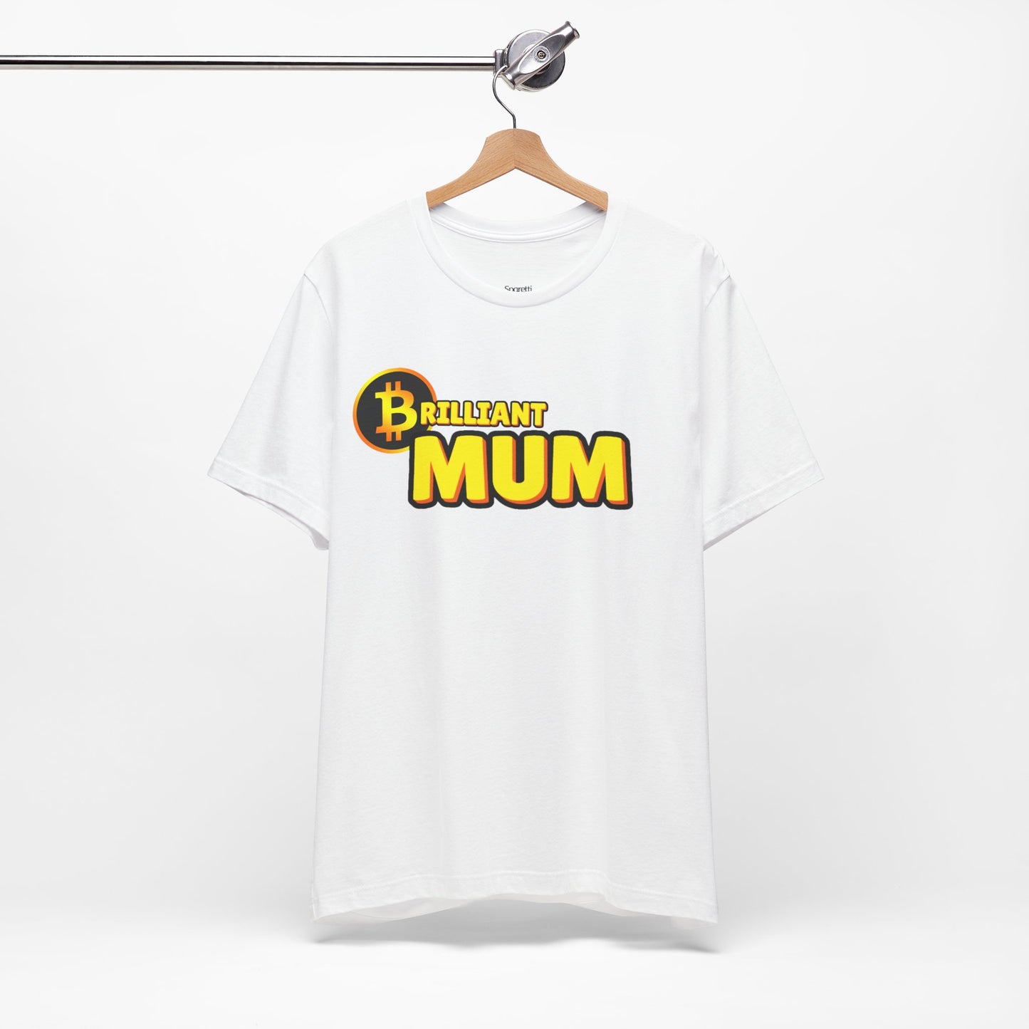 BRILLIANT MUM BITCOIN T-SHIRT