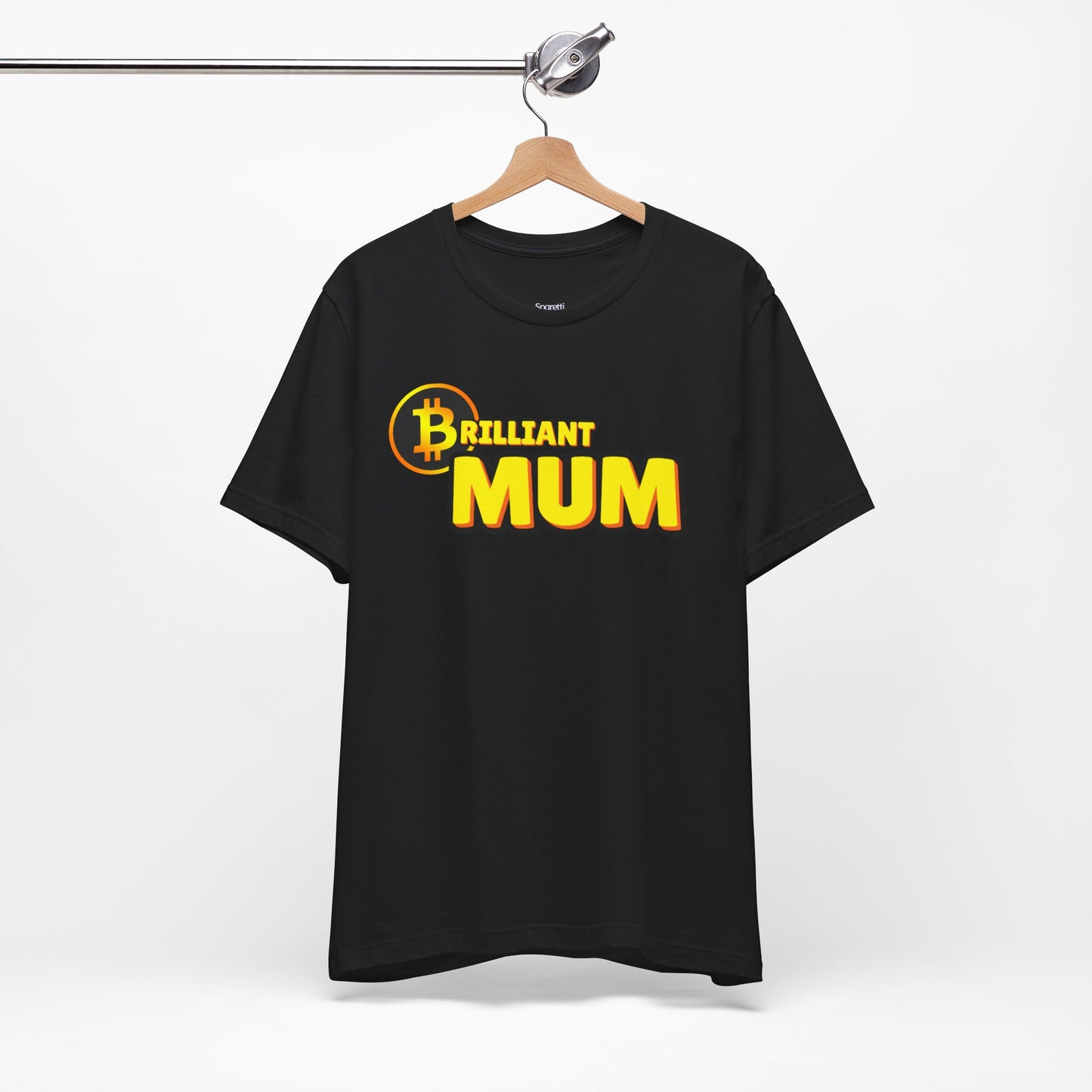 BRILLIANT MUM BITCOIN T-SHIRT