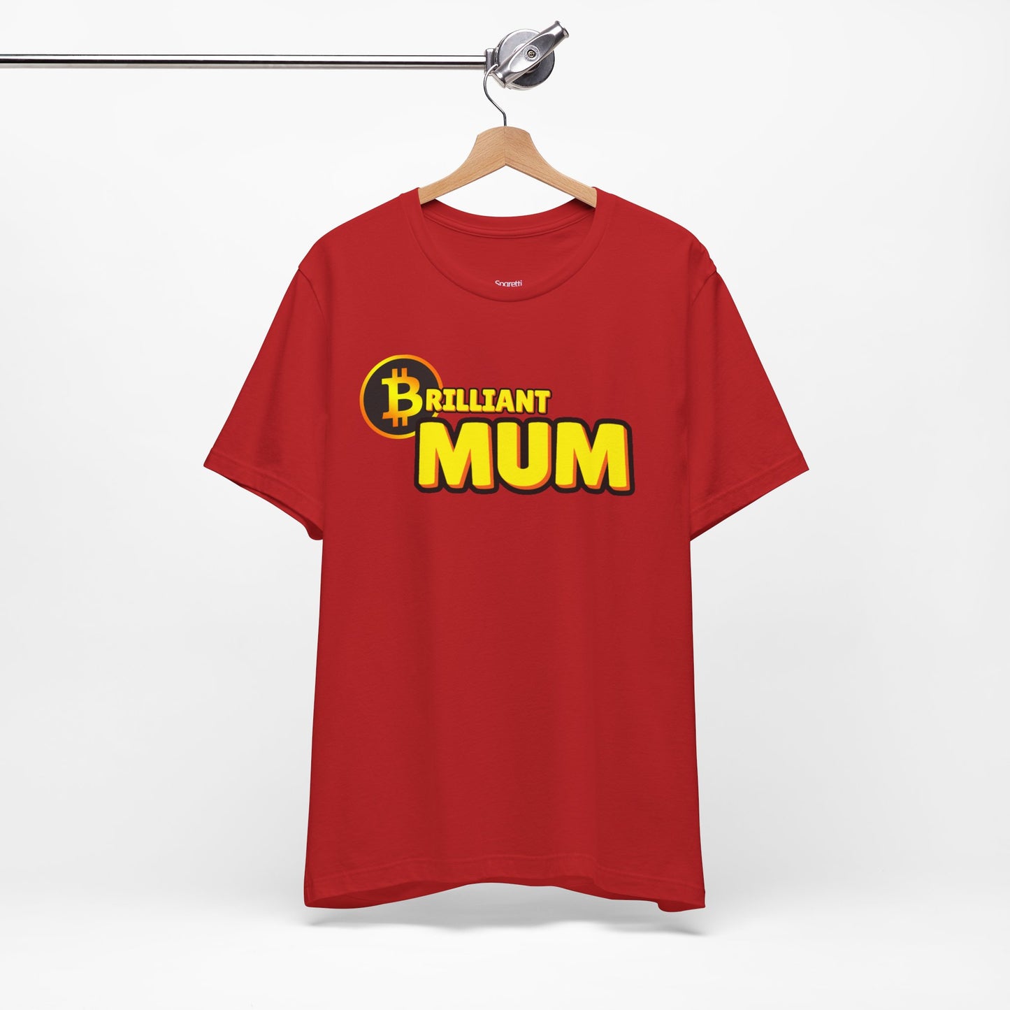 BRILLIANT MUM BITCOIN T-SHIRT