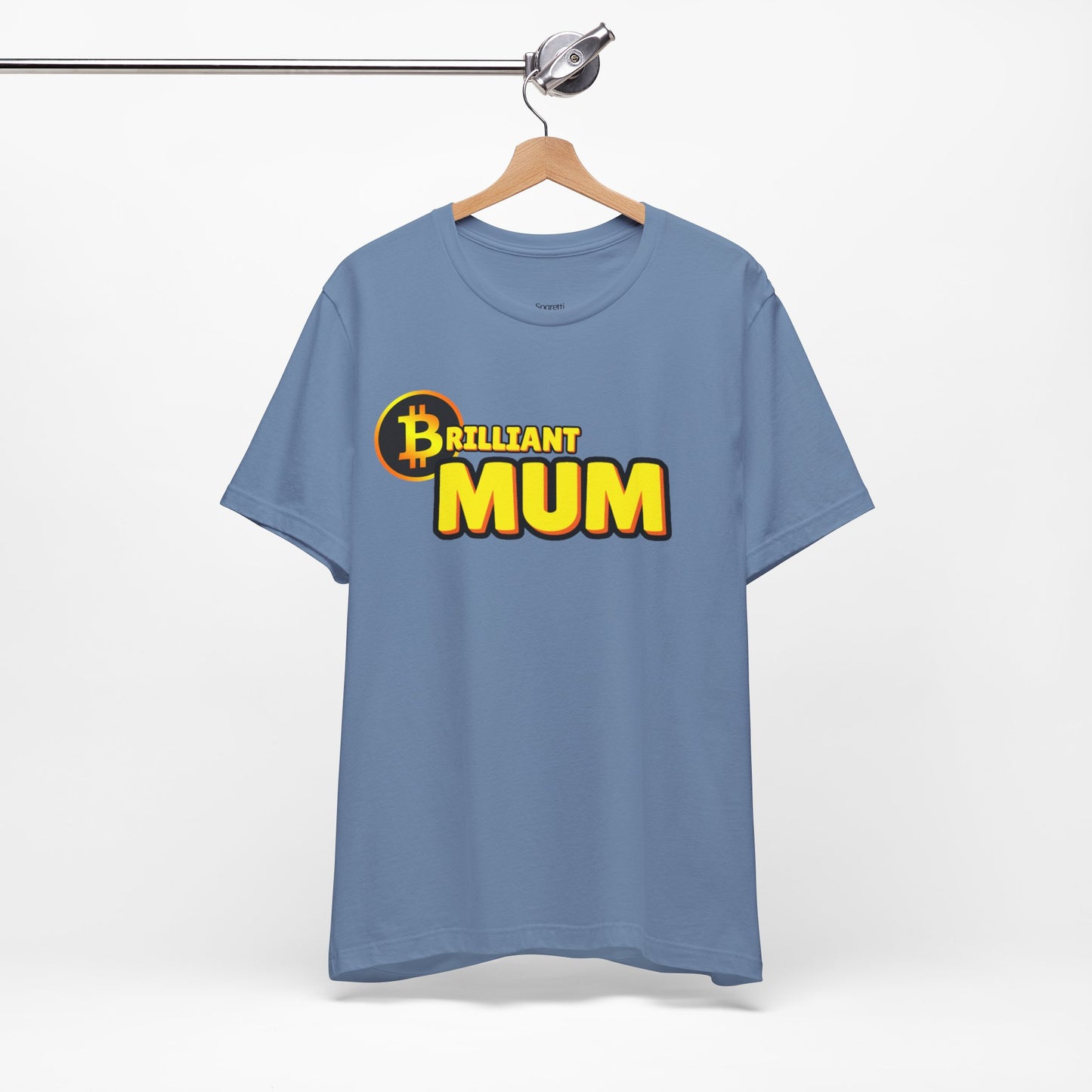 BRILLIANT MUM BITCOIN T-SHIRT