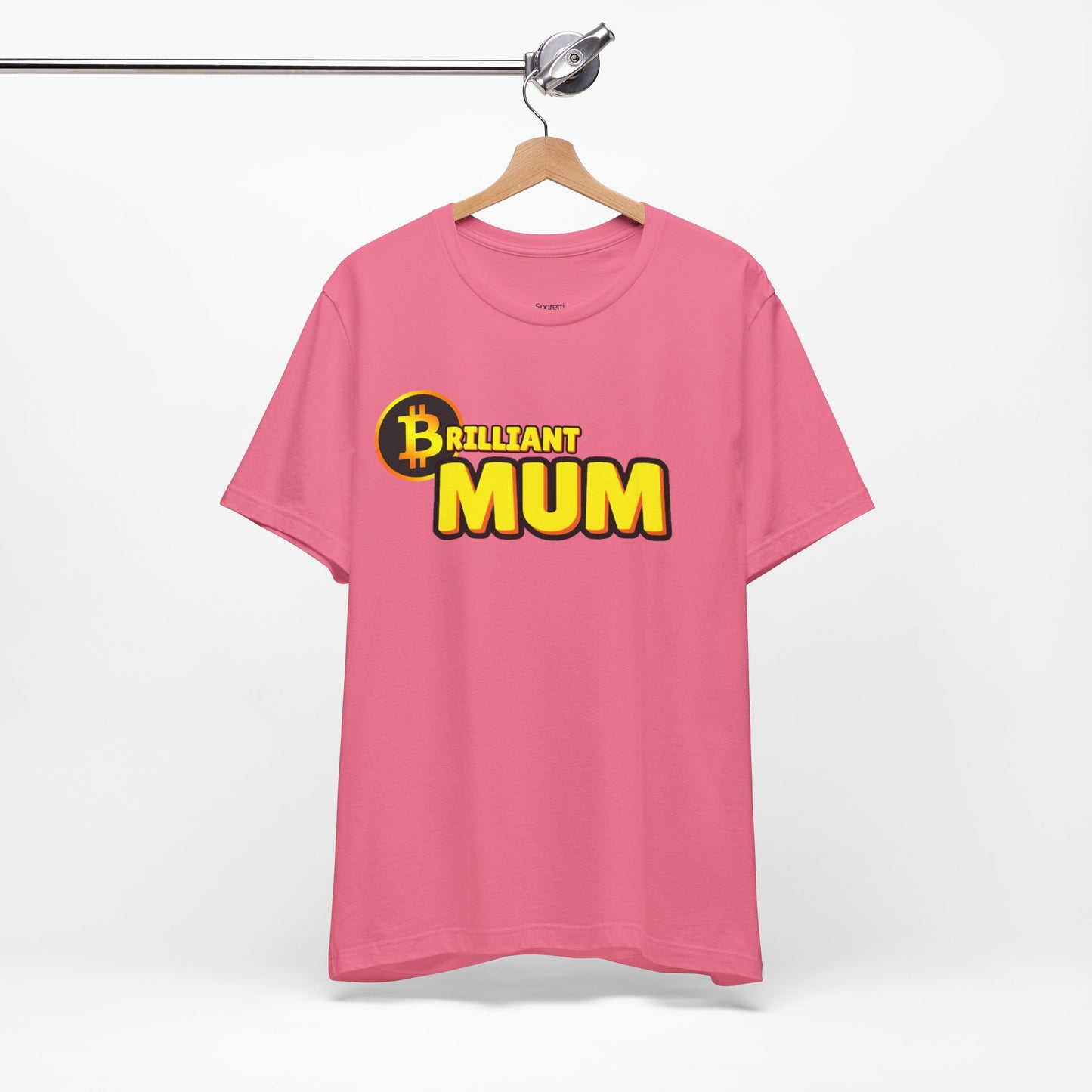 BRILLIANT MUM BITCOIN T-SHIRT