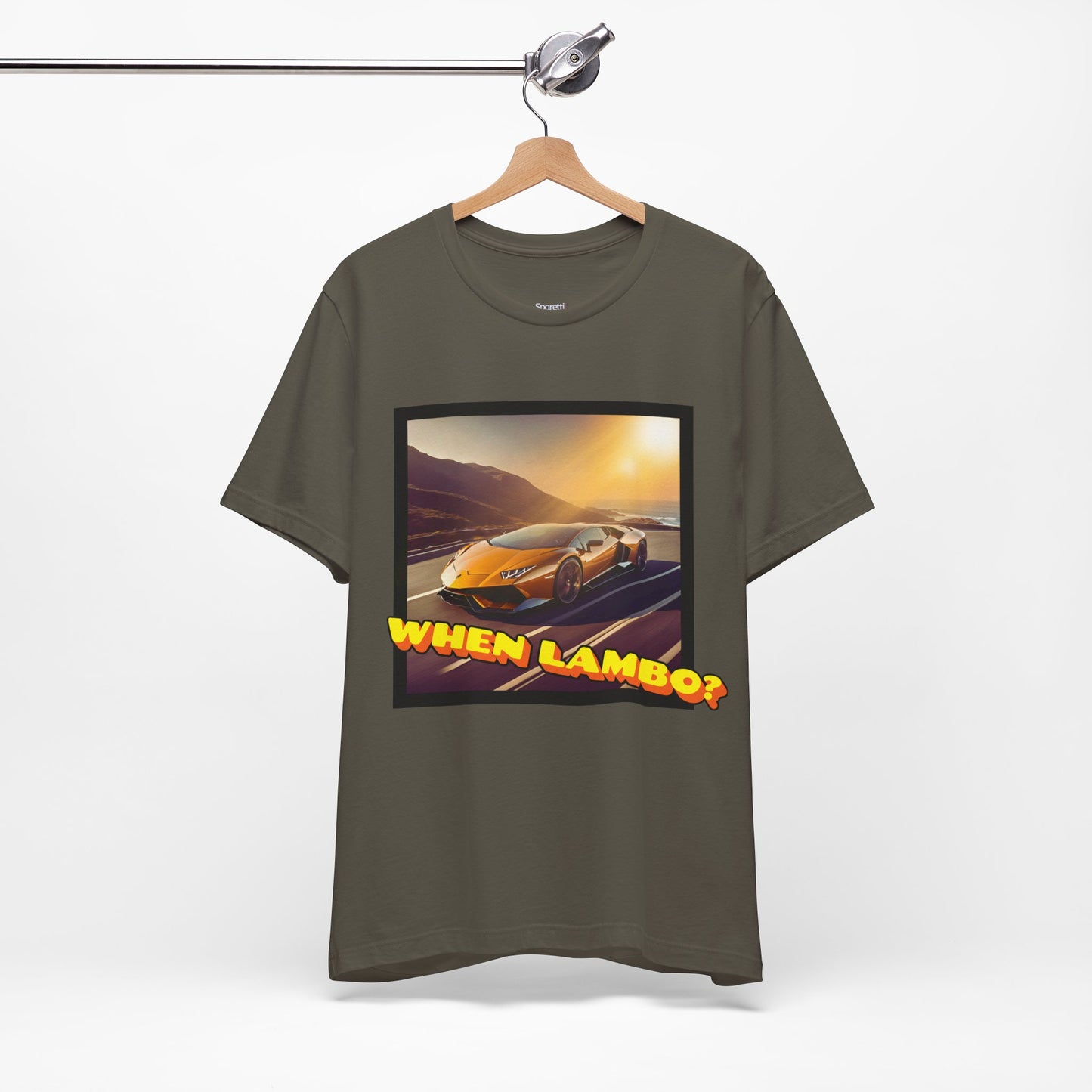 WHEN LAMBO? T-SHIRT