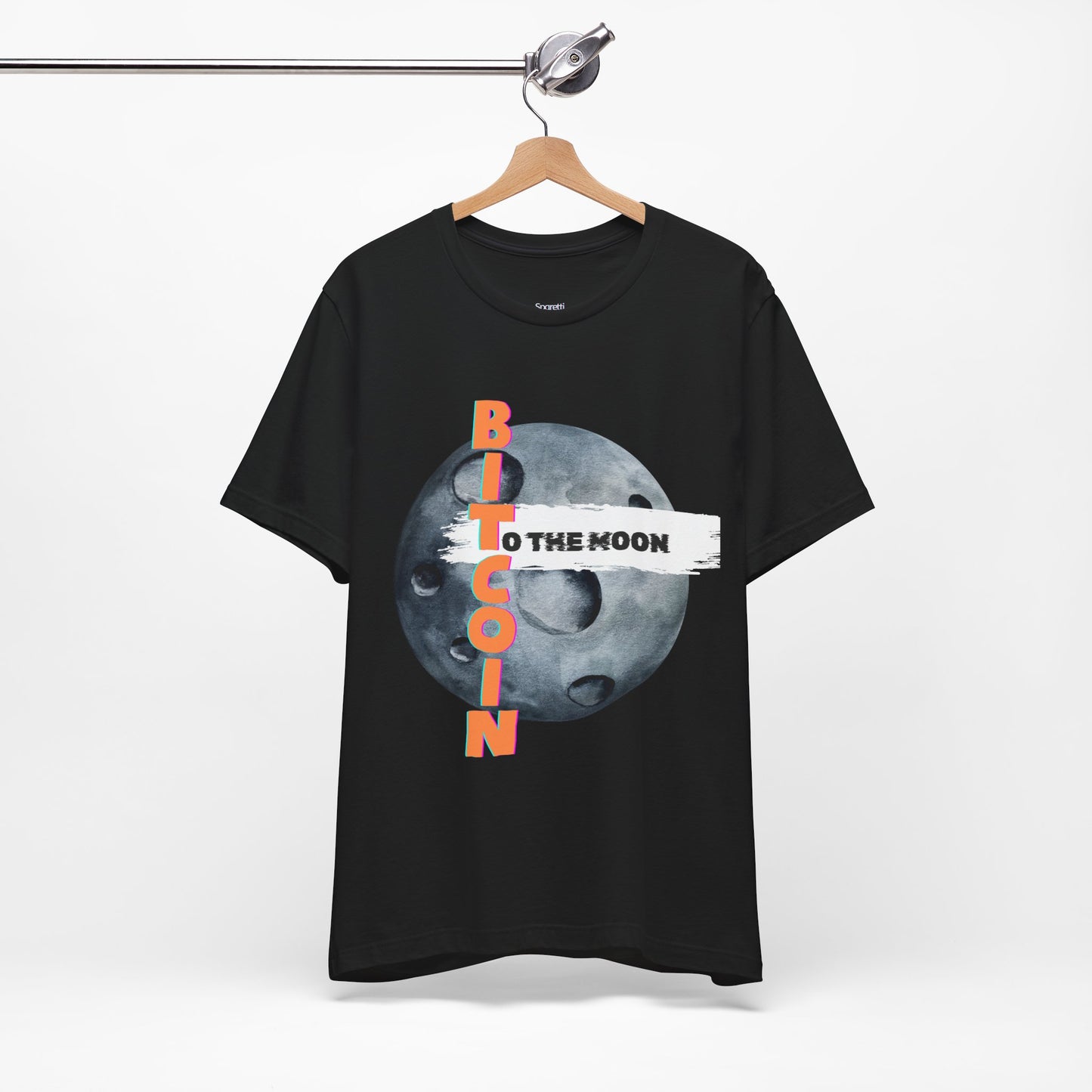 BITCOIN NOW TO THE MOON T-SHIRT