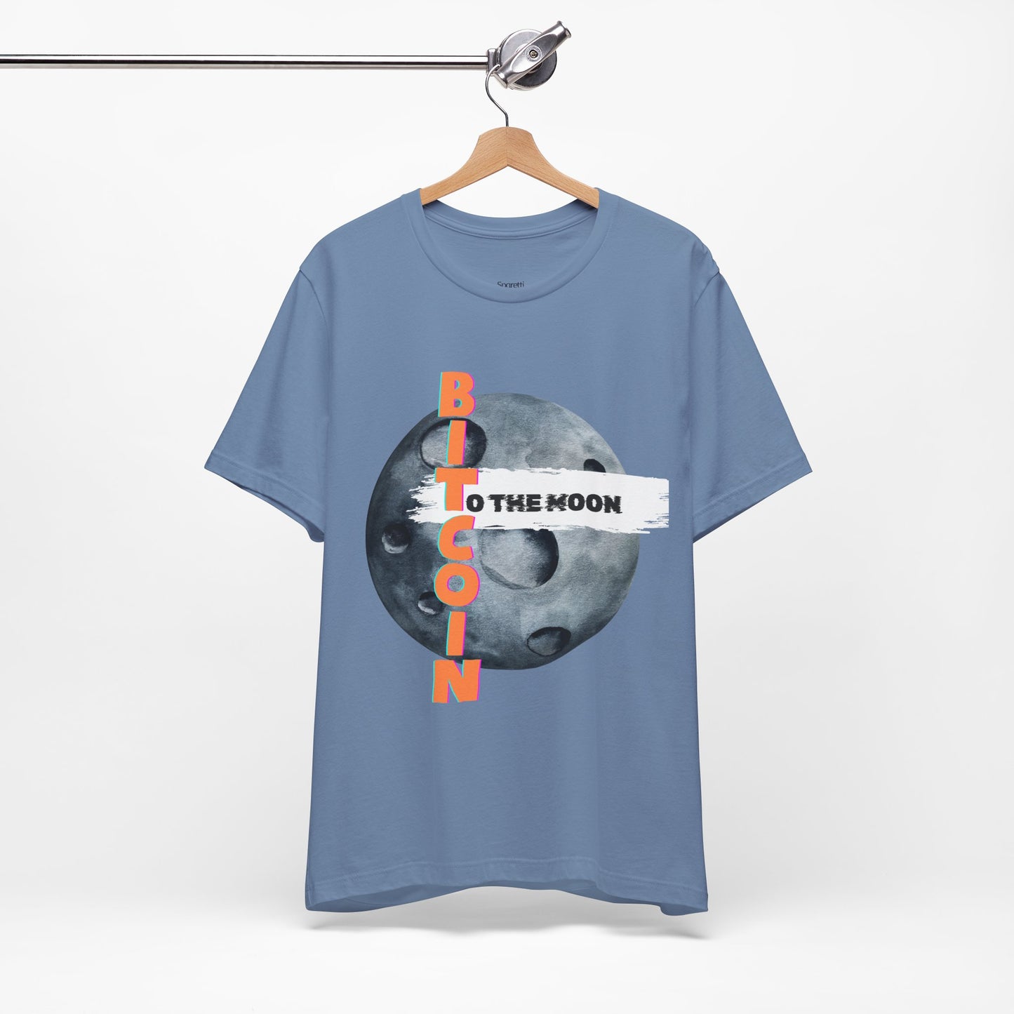 BITCOIN NOW TO THE MOON T-SHIRT