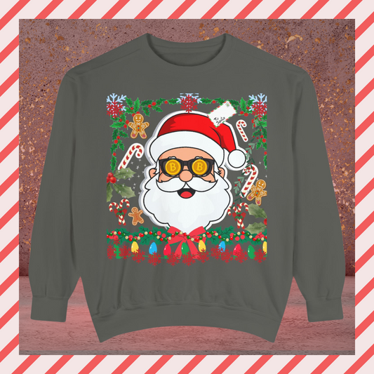 Bitcoin Santa Sweatshirt