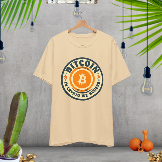 BITCOIN DECENTRALIZED LOGO T-SHIRT