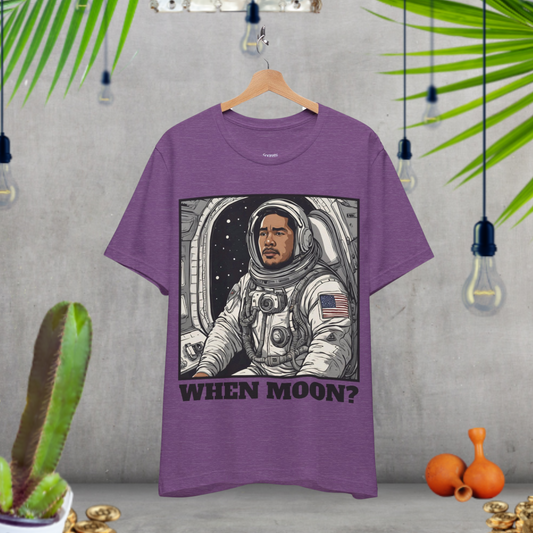 WHEN MOON? 2.0 BITCOIN T-SHIRT