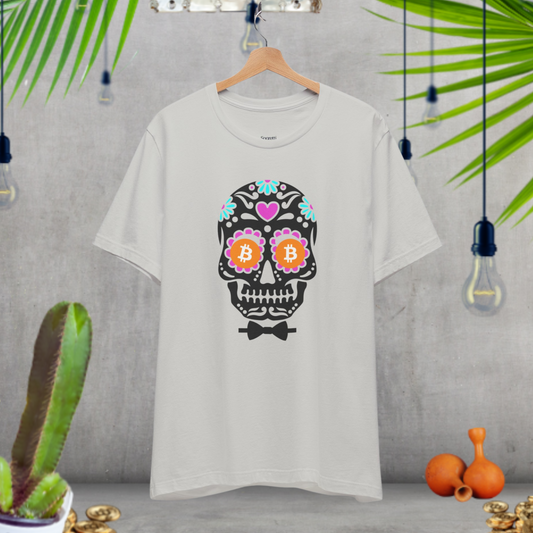 BITCOIN SKULL T-SHIRT