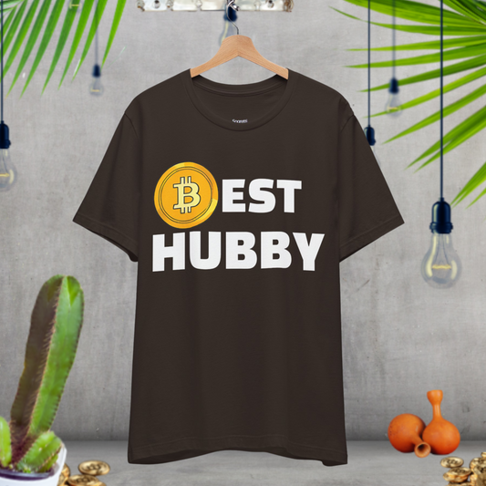 BEST BITCOIN HUBBY T-SHIRT