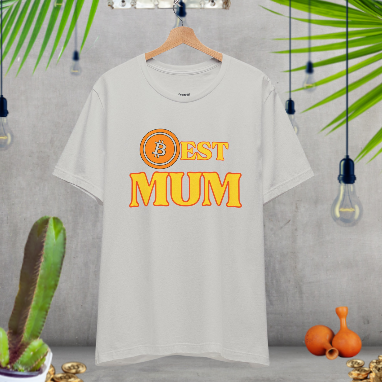 BEST MUM BITCOIN T-SHIRT