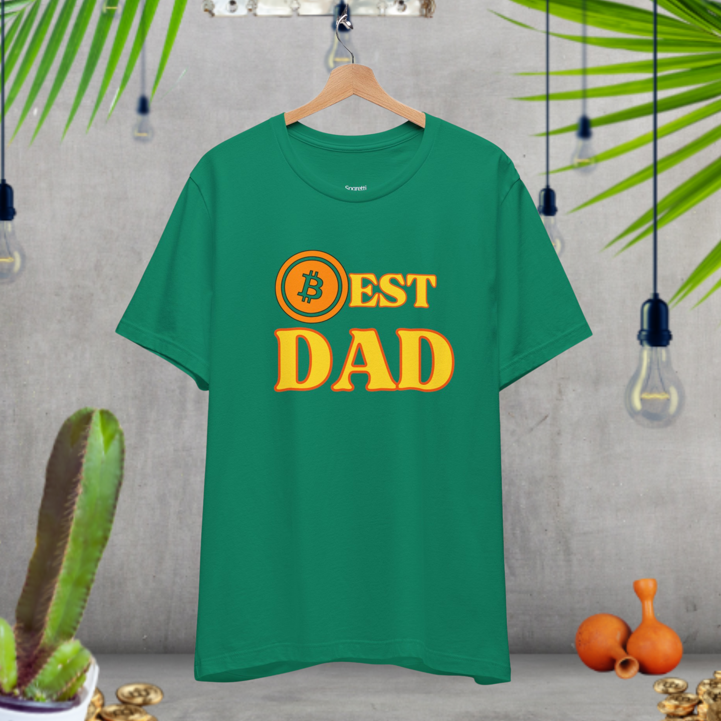 BEST DAD BITCOIN T-SHIRT