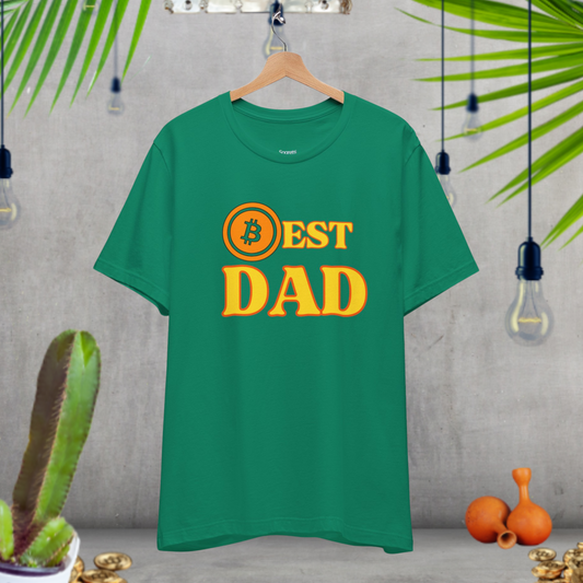 BEST DAD BITCOIN T-SHIRT