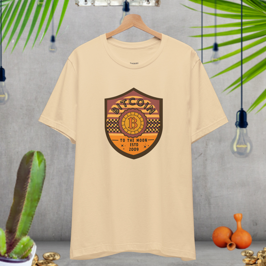 BITCOIN CREST T-SHIRT